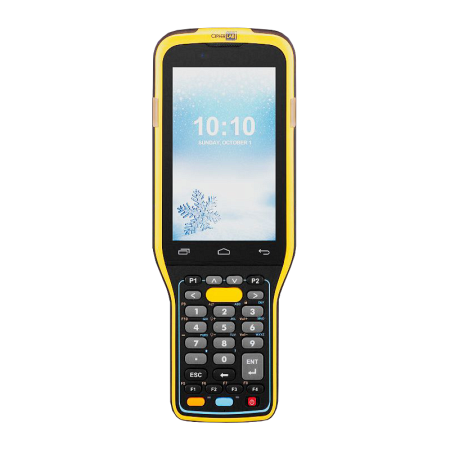 Терминал сбора данных CipherLAB RK95-2S-28K COLD PISTOL (NFC, Bluetooth, Wi-Fi, двумерный счит-тель - Zebra SE4750SR, GMS в комплекте с пистолетной рукоятью, кабелем SNAP-ON и БП, без камеры)