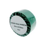Риббон Wax Green 30x300, Зелёный